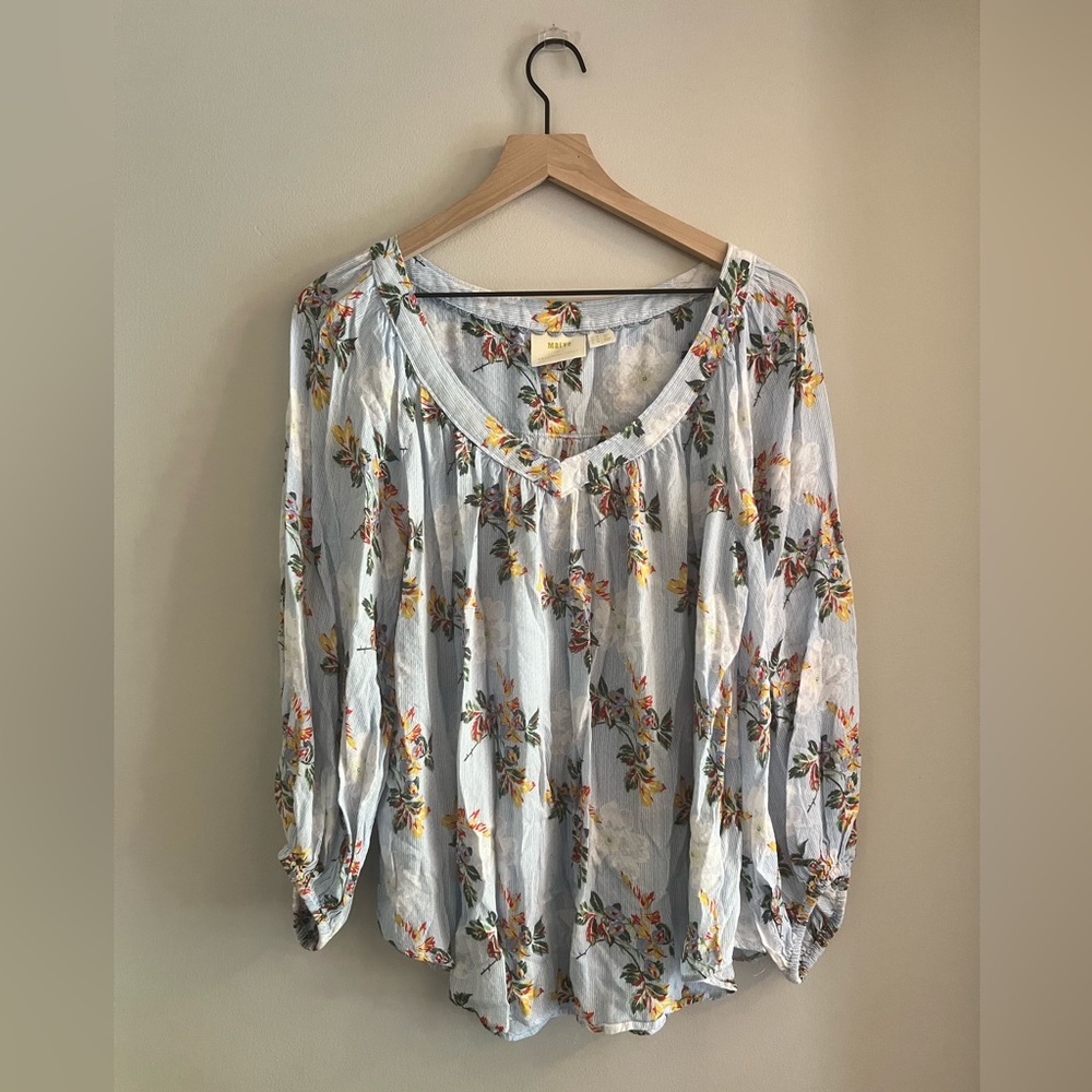 Maeve for Anthropologie - gorgeous, flowy blouse - size 14